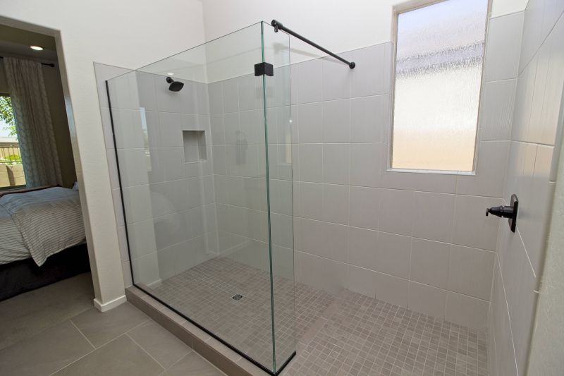 Sleek Walk-In Shower